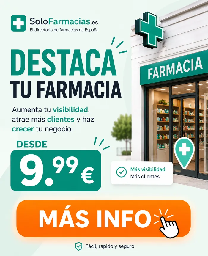 Destaca tu farmacia desde 9,99 €